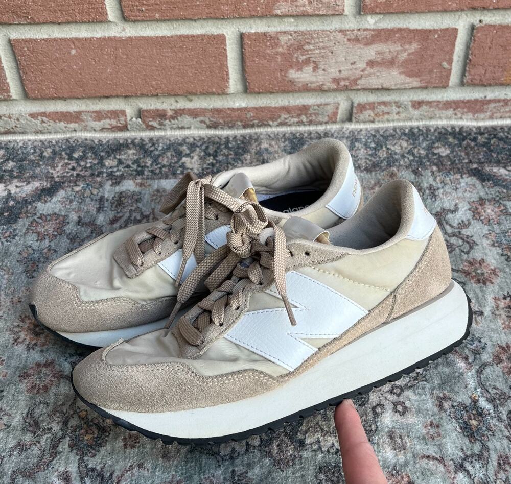New Balance 237 Mindful Grey White / Men 5.5 Women 7 / Sneakers Shoes WS237YB